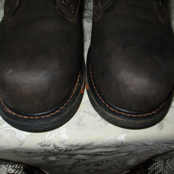 Ariat Men's Brown Work Big Rig Boots size 13EE - Picture 6 of 9